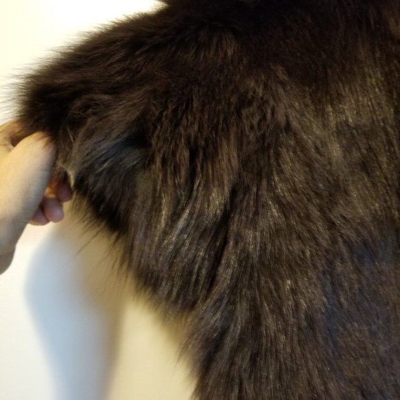 Real Fox Fur Shrug/Bollero/Short Jacket - Picture 5 of 9